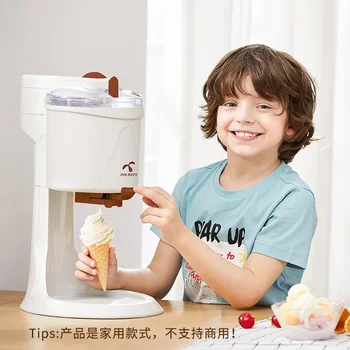 Машина для приготовления мягкого мороженого, блендер, маленький мини-блендер Benny Rabbit Home, полностью автоматический рожок, машина для приготовления домашнего мороженого, ролл 220 В