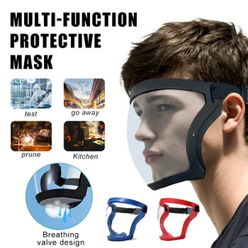 Защитная маска для работы, Многоразовые Прозрачные защитные очки, Защитная маска, Пылезащитная защита от запотевания, защита для лица, инструменты для домашней кухни