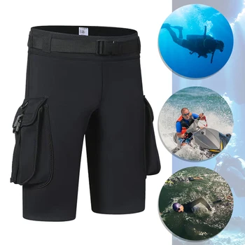 1 ШТ 3 мм Неопреновые шорты для подводного плавания, каякинга, серфинга, подводного плавания, короткие штаны для занятий спортом на открытом воздухе для женщин и мужчин