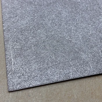 Толстая бумага из титанового волокна высокой чистоты, газодиффузионный слой, волокно, спеченный титановый войлок для топливных элементов по индивидуальному заказу 0,15-1 мм