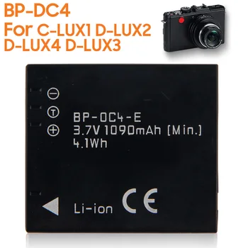 Сменный Аккумулятор BP-DC4 Для Leica C-LUX1 D-LUX2 D-LUX4 D-LUX3 Аккумуляторная Батарея 1090 мАч