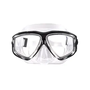Герметичные плавательные очки с кольцом, предотвращающие утечку воды, подходят для лица, маска для подводного плавания с маской и трубкой.