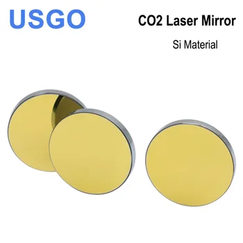 Высококачественный 3шт Кремниевый Co2 Лазер Отражает Зеркало D19.05 диаметром 20 25 30 38,1 мм Для Co2 Лазерной Гравировки И резки