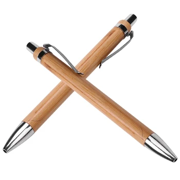 Наборы шариковых ручек Разное Количество, письменный прибор из бамбукового дерева (180 комплектов)