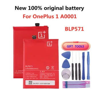 Высококачественный Оригинальный Аккумулятор BLP571 Для OnePlus 1 A0001 3100mAh Сменный Аккумулятор Bateria + Инструменты