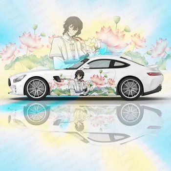 Изготовленная на заказ наклейка Bakugou Katsuki из японского аниме, 2шт, Автомобильная наклейка для универсальной большой автомобильной наклейки, Автомобильная наклейка для декора автомобиля Univers