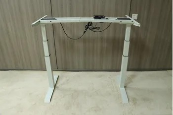 Двухмоторный Трехсекционный электрический подъемный стол с электроприводом 100-240 В, Ножки стола с электроприводом, Регулируемая по высоте Рама подъемного стола Smart Desk
