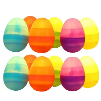 Загорающееся Пасхальное яйцо, Светодиодные свечи, Загорающиеся украшения для Пасхальных яиц, Портативные светодиодные Красочные украшения Для яиц, Наполнители для Пасхальной корзины для
