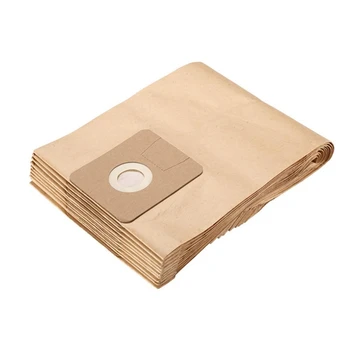 10 шт. Одноразовый бумажный пылесос для замены мешка для сбора пыли для пылесоса Karcher T14/1 9.755-253.0