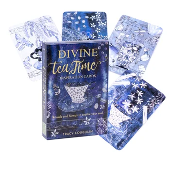 Практикуйтесь в гадании Карты вдохновения Divine Tea Time Fate Новая настольная игра Amazing Sketch Oracle Deck Cards