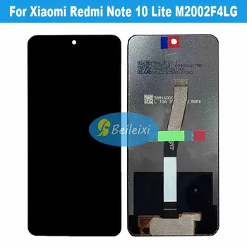Для Xiaomi Redmi Note 10 Lite M2002F4LG ЖК-дисплей с сенсорным экраном и цифровым преобразователем в сборе
