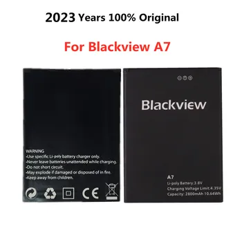 2023 Года 100% Оригинальный Аккумулятор Blackview A7 2800 мАч Для Blackview A7 BV A7 Smart Mobile Phone Battery Перезаряжаемый Bateria