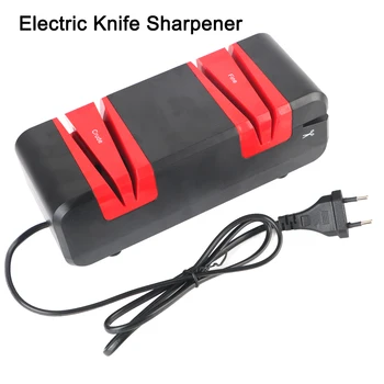 Автоматическая шлифовальная машина для ножей, Электрическая быстрая заточка, Точилка для ножей, Штепсельная вилка ЕС для отверток с прорезями, ножниц, ножей