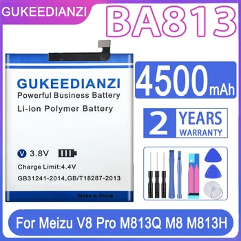 GUKEEDIANZI Сменный Аккумулятор BA813 4500 мАч Для Meizu V8 Pro V8Pro M813Q M8 M813H