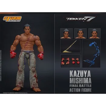 В наличии Storm Toys 1/12 Kazuya Mishima Tekken7 2020 Версия Солдатской модели Полный Комплект 6 