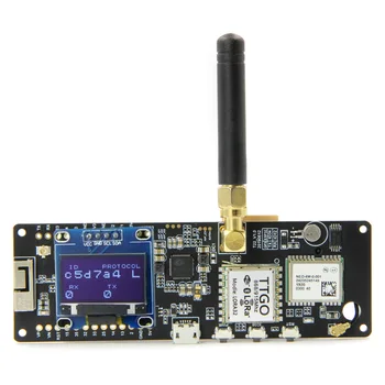 TTGO T-Beam ESP32 WiFi Беспроводной модуль Bluetooth ESP 32 GPS NEO-M8N IPEX LORA 32 Держатель батареи 868 МГц