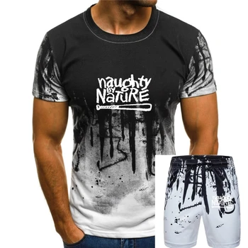 Футболка Naughty By Nature, американское хип-хоп трио East Orange, черная футболка S 2Xl