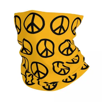 Символ мира, бандана, гетры, защита от ультрафиолета, шарф для лица, женский Мужской головной убор, балаклава