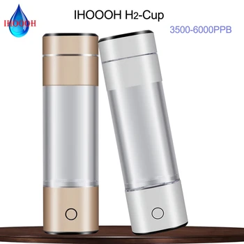 Портативный здоровый Антивозрастной генератор водорода IHOOOH H2-Cup, мини-Концентраторы водорода, Перезаряжаемый ионизатор ORP, бутылка для воды