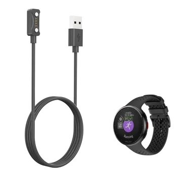 1 м USB 4-Контактный USB-кабель для зарядки, адаптер для умных часов Polarignite 3, Новый Челночный