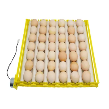 360 Градусный автоматический поворотный роликовый лоток для переворачивания яиц 42 Автоматические поворотные роликовые инкубаторы для переворачивания яиц